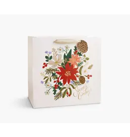 Rifle Paper Holiday Bouquet Gift Bag - Large