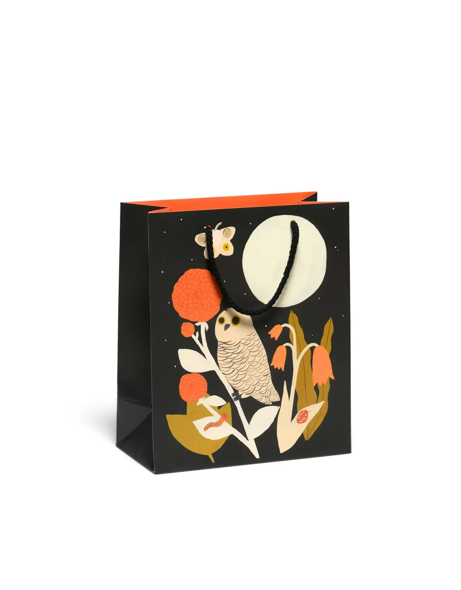 Owl and Moth Medium Gift Bag