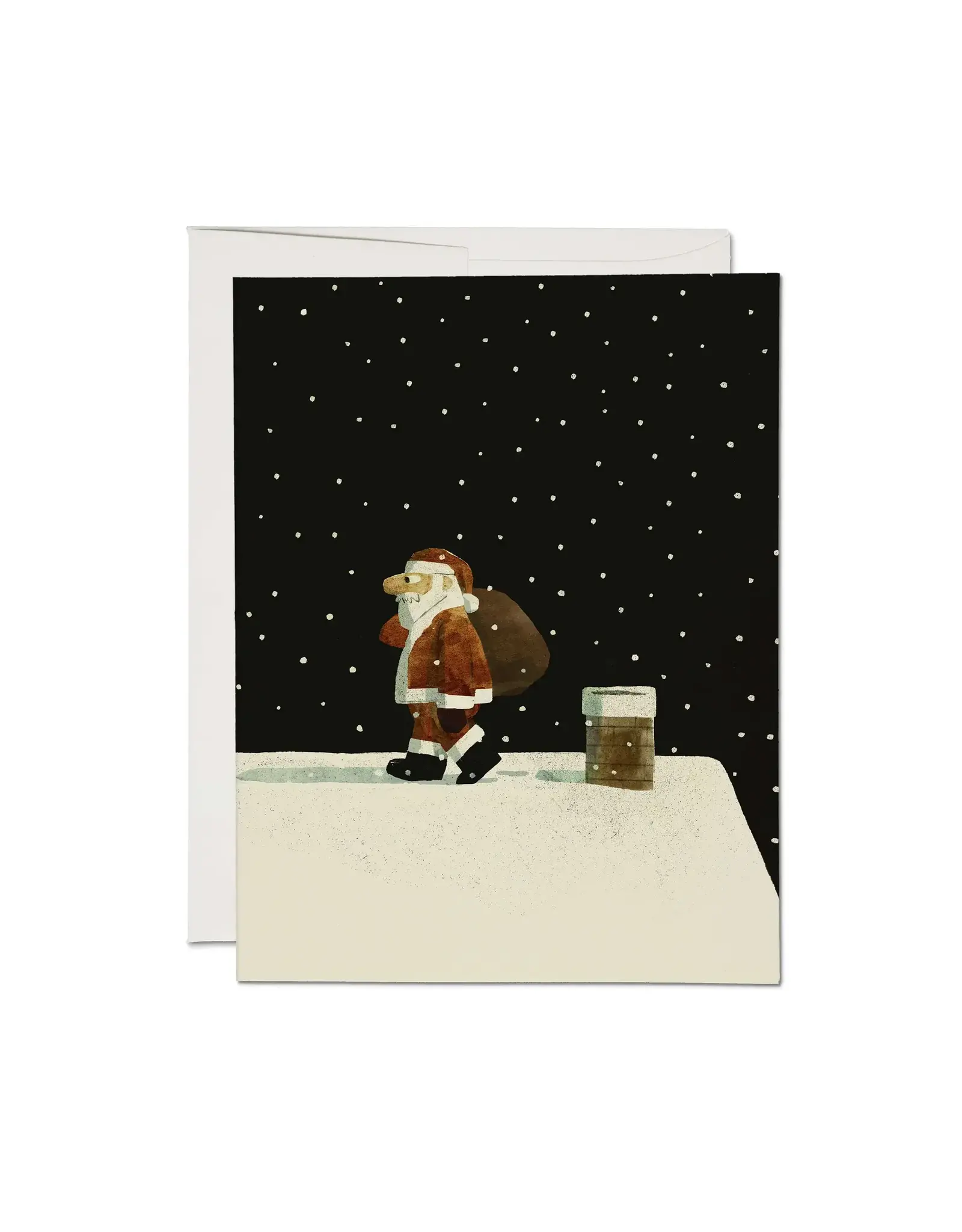 Up on the Housetop Card