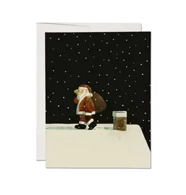 Up on the Housetop Card