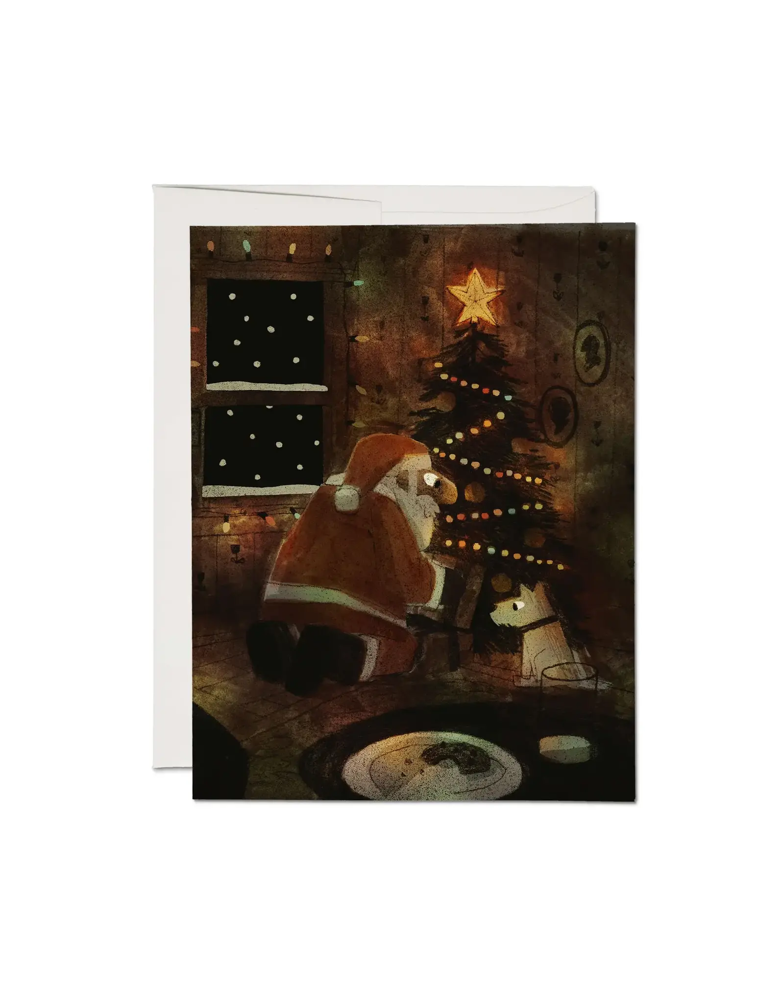 Twinkling Lights Card