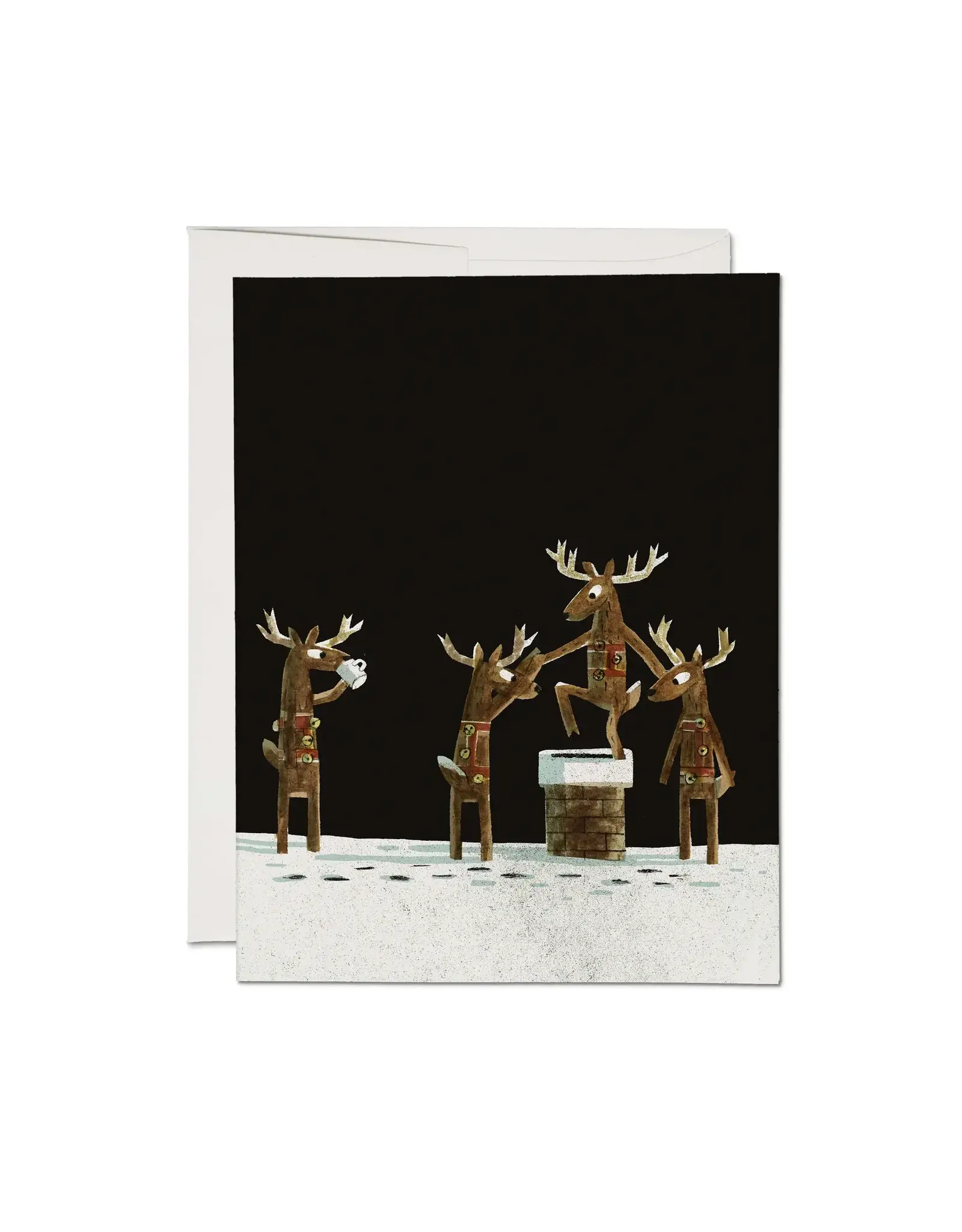 Down the Chimney Card