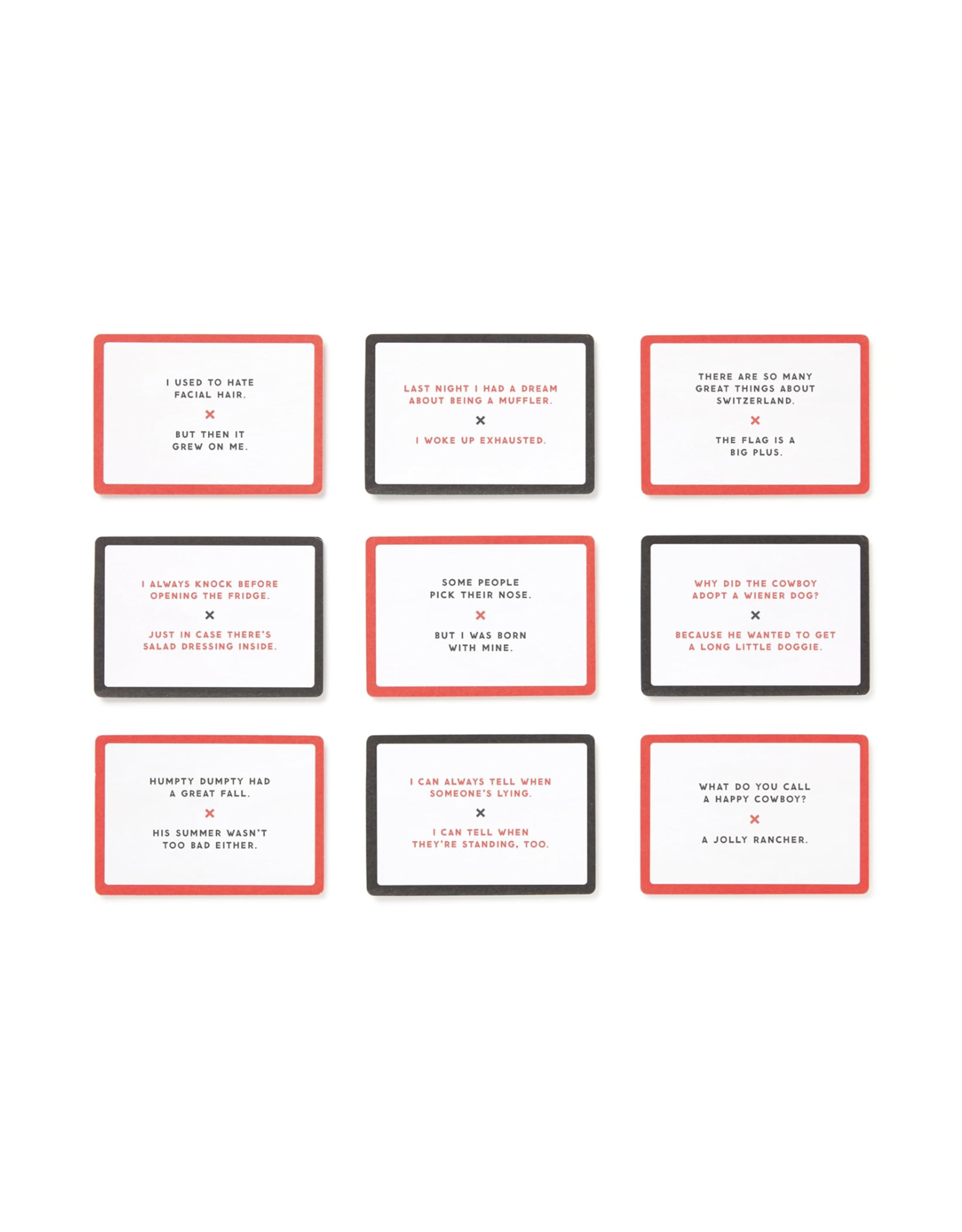 Chronicle Books Card Set Emergency Dad Jokes