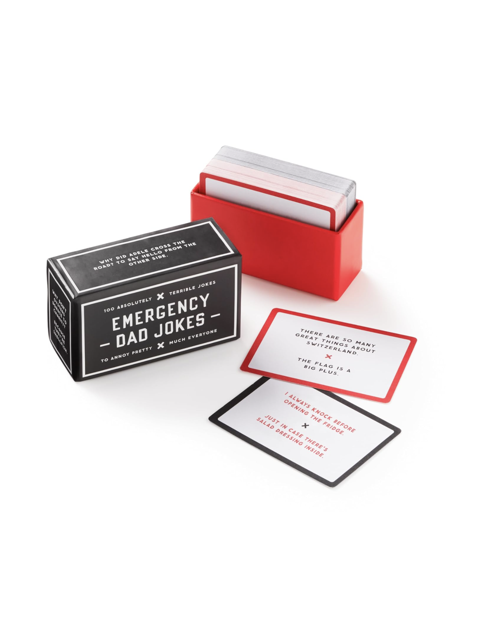 Chronicle Books Card Set Emergency Dad Jokes