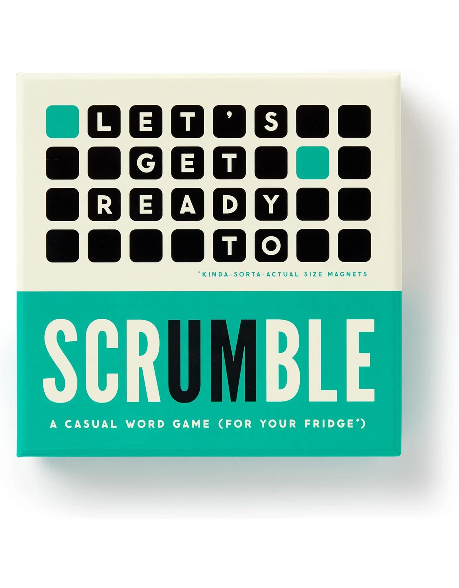 Chronicle Books Scrumble Magnetic Game Set
