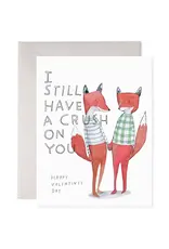 E. Frances Crushing Fox Card