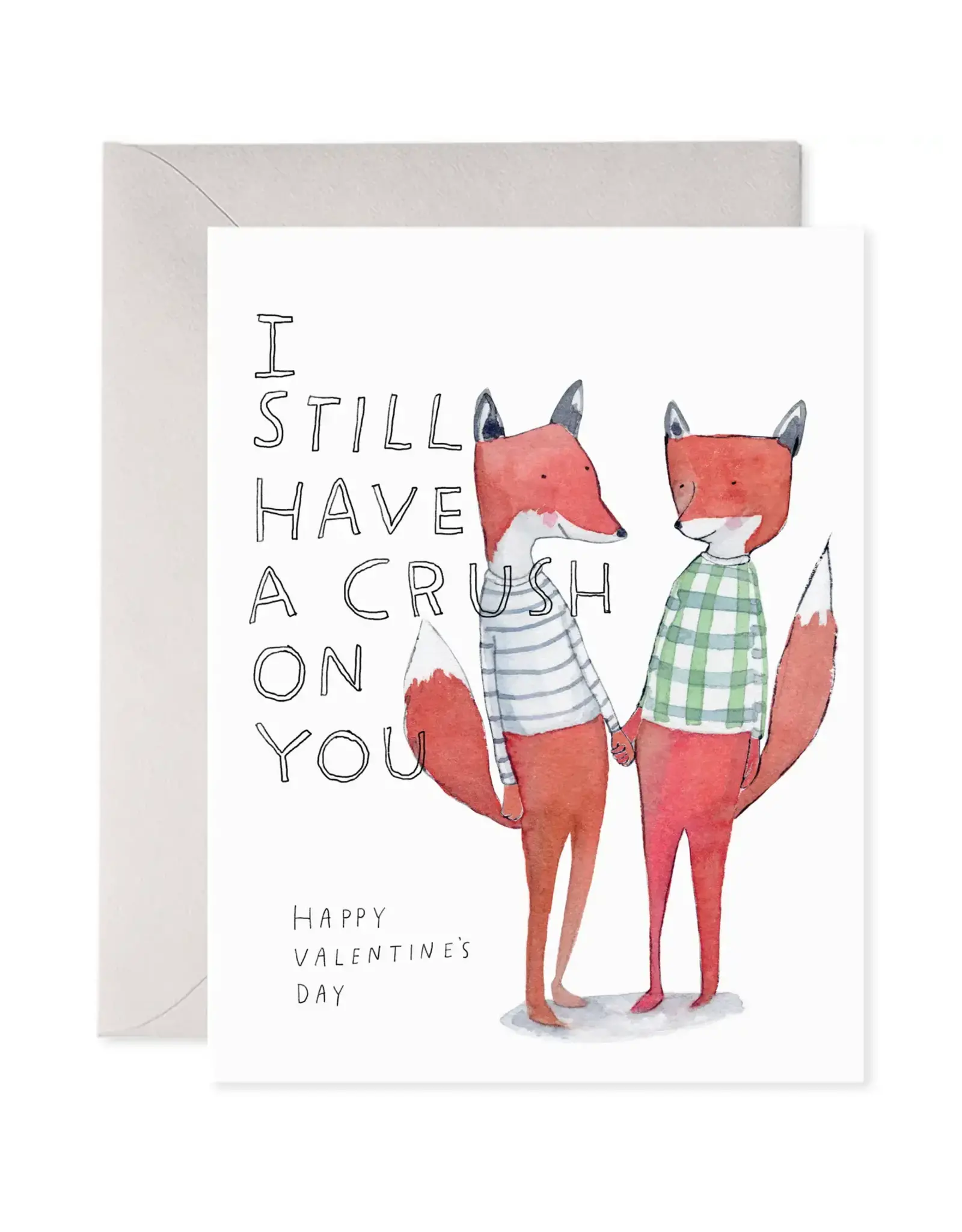 E. Frances Crushing Fox Card