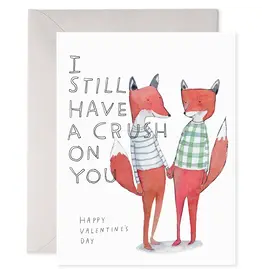 E. Frances Crushing Fox Card