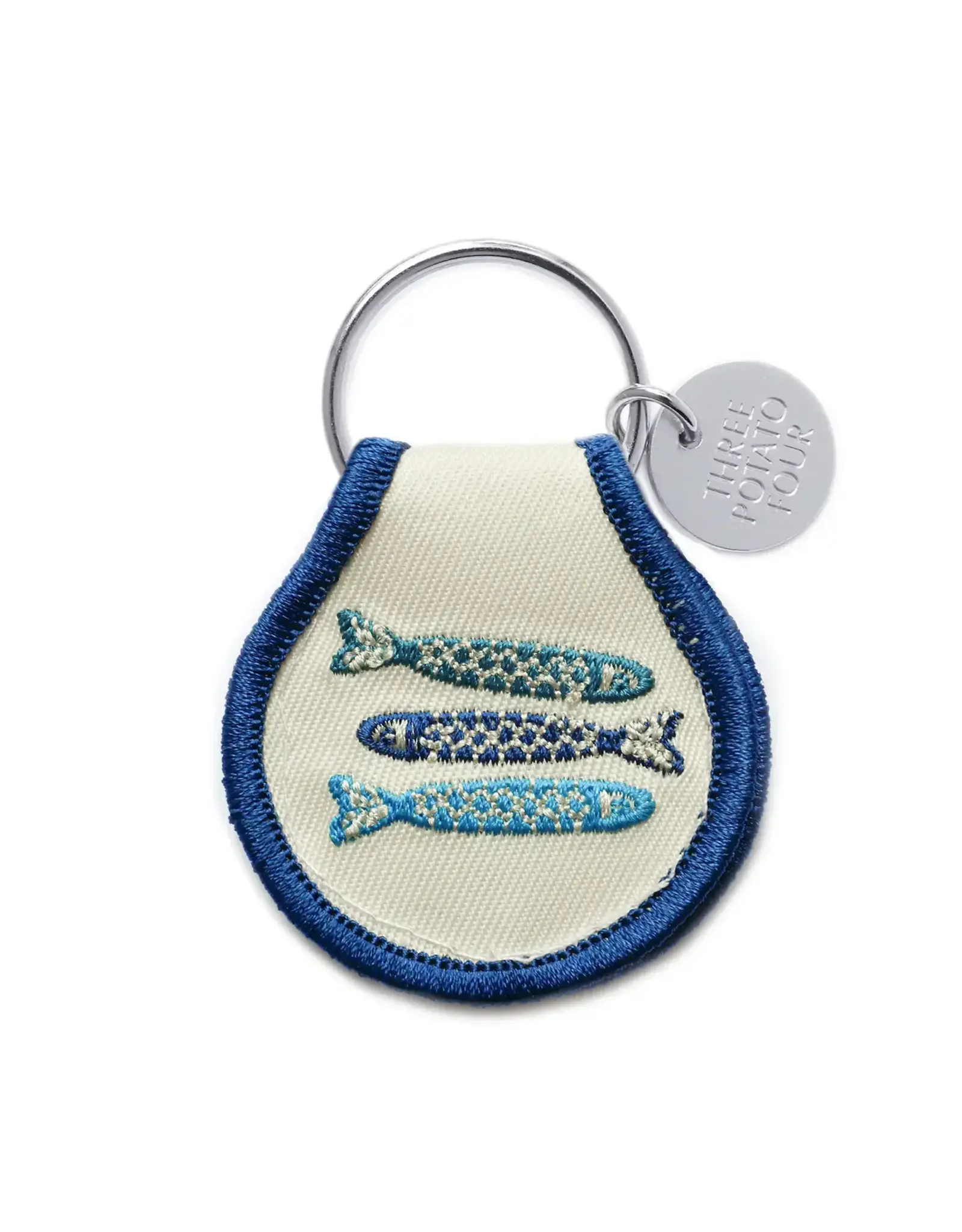 Three Potato Four Patch Keychain - Tinned Fish