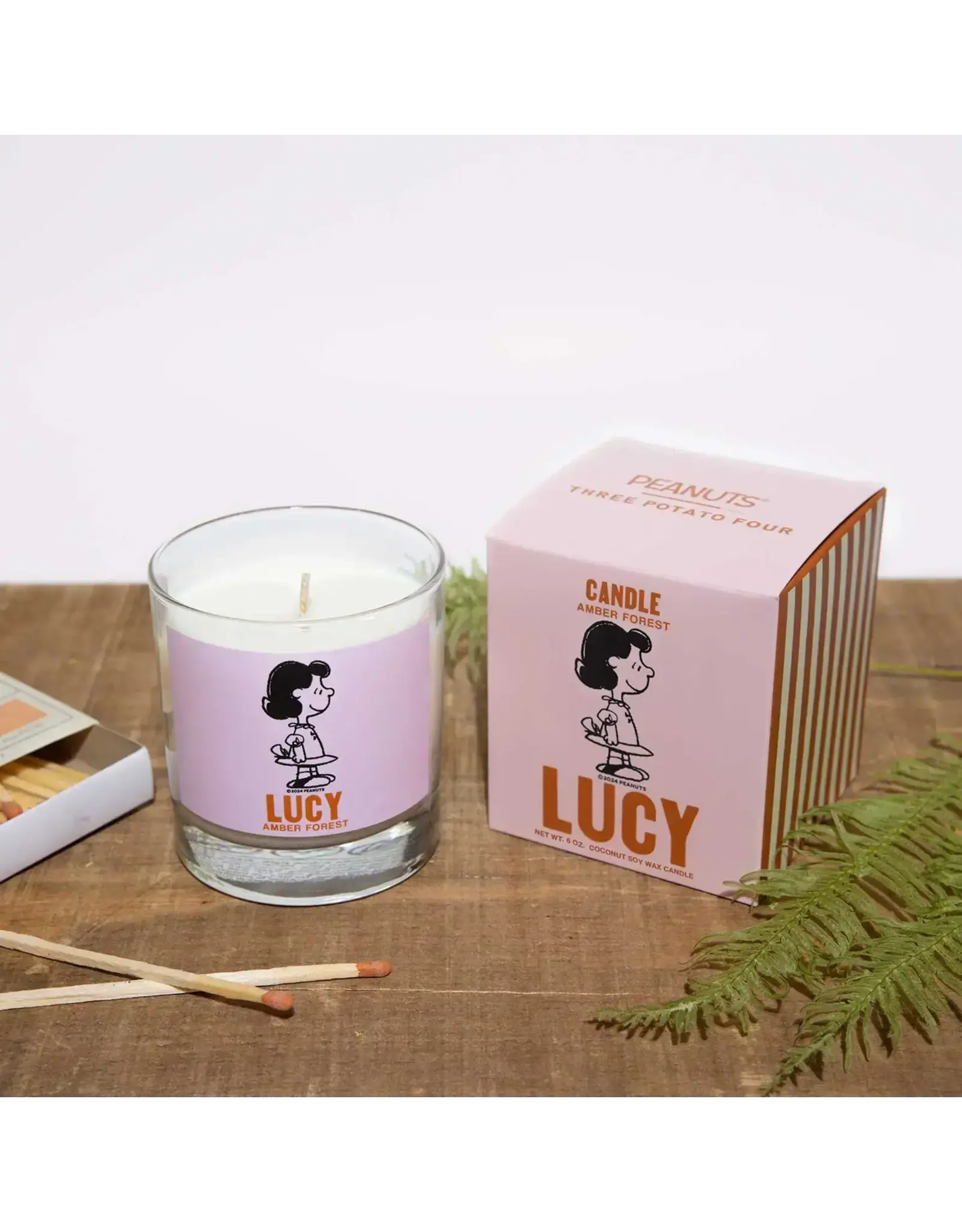 Three Potato Four Lucy Candle - Amber Forest