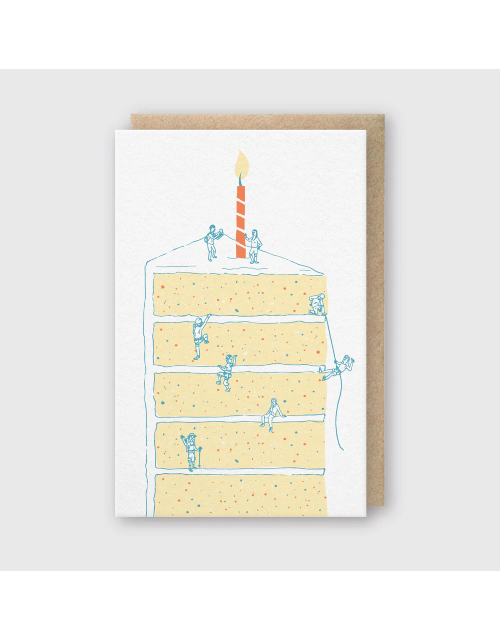 Pike Street Press Cake Climbers Card