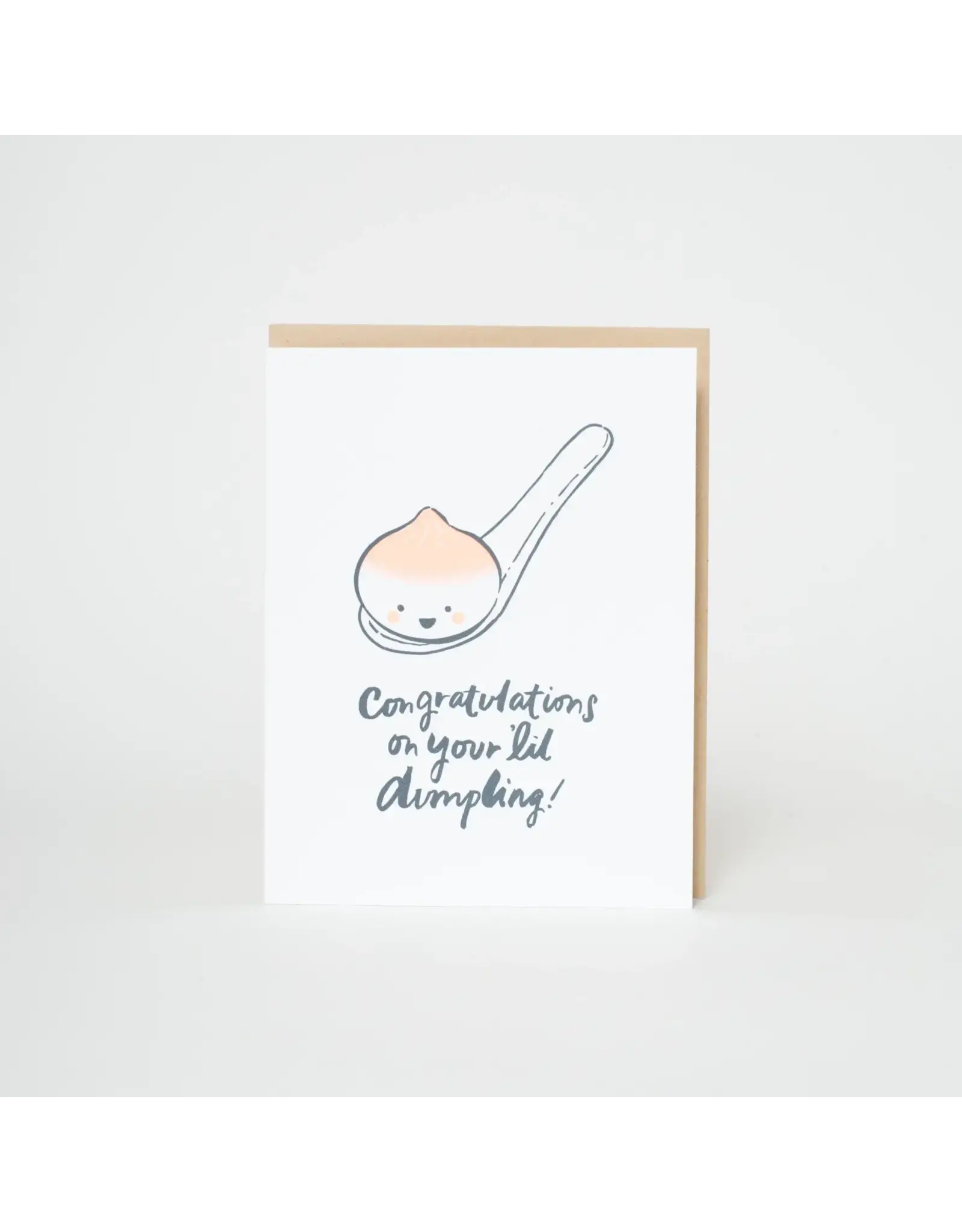 Egg Press Lil Dumpling Card