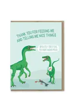 Modern Printed Matter Feed Me Card