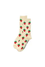 Jenny Lemons Strawberry Crew Socks