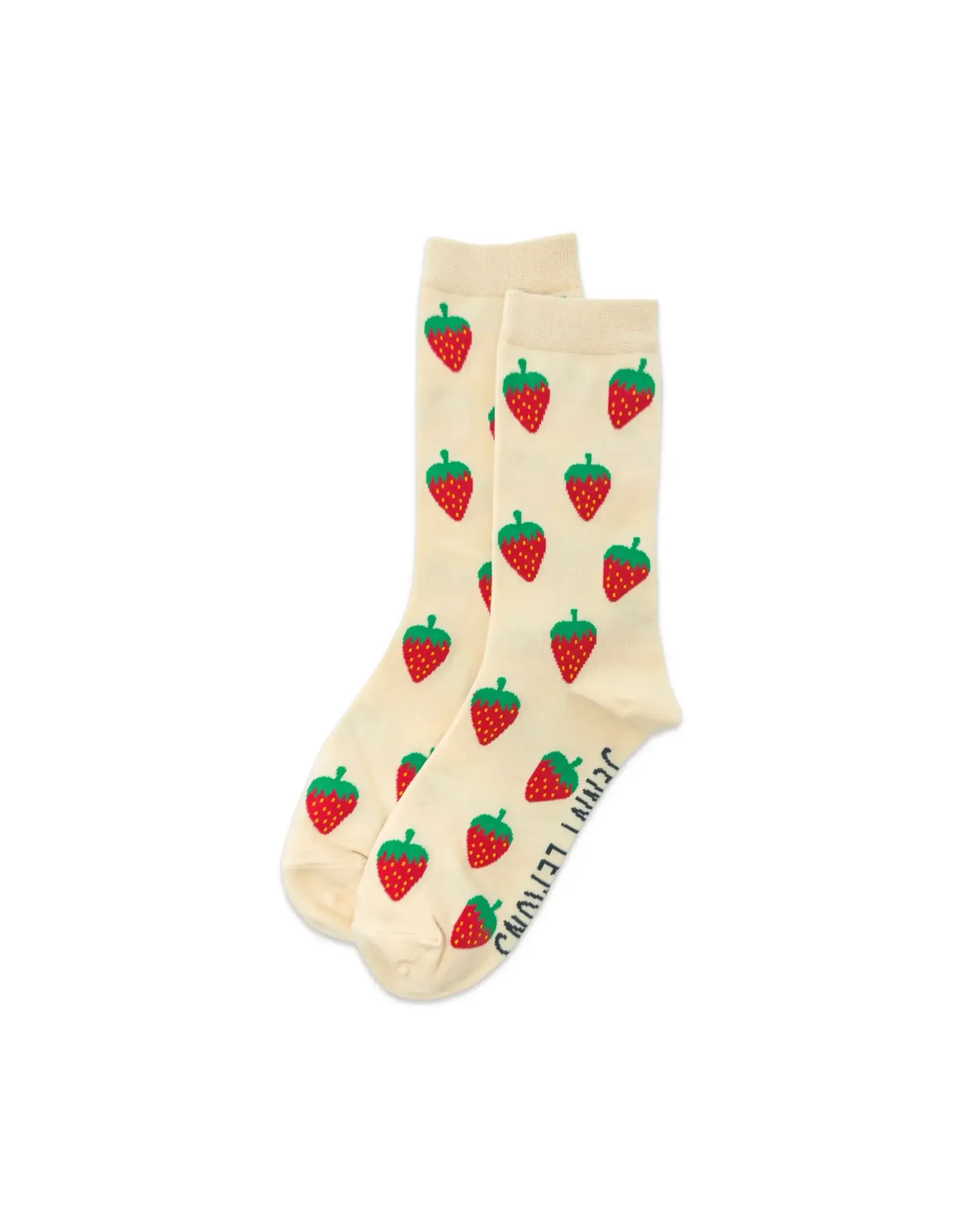 Jenny Lemons Strawberry Crew Socks