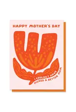 Paper Parasol Press Picked Single Flower Card