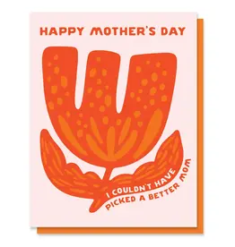 Paper Parasol Press Picked Single Flower Card