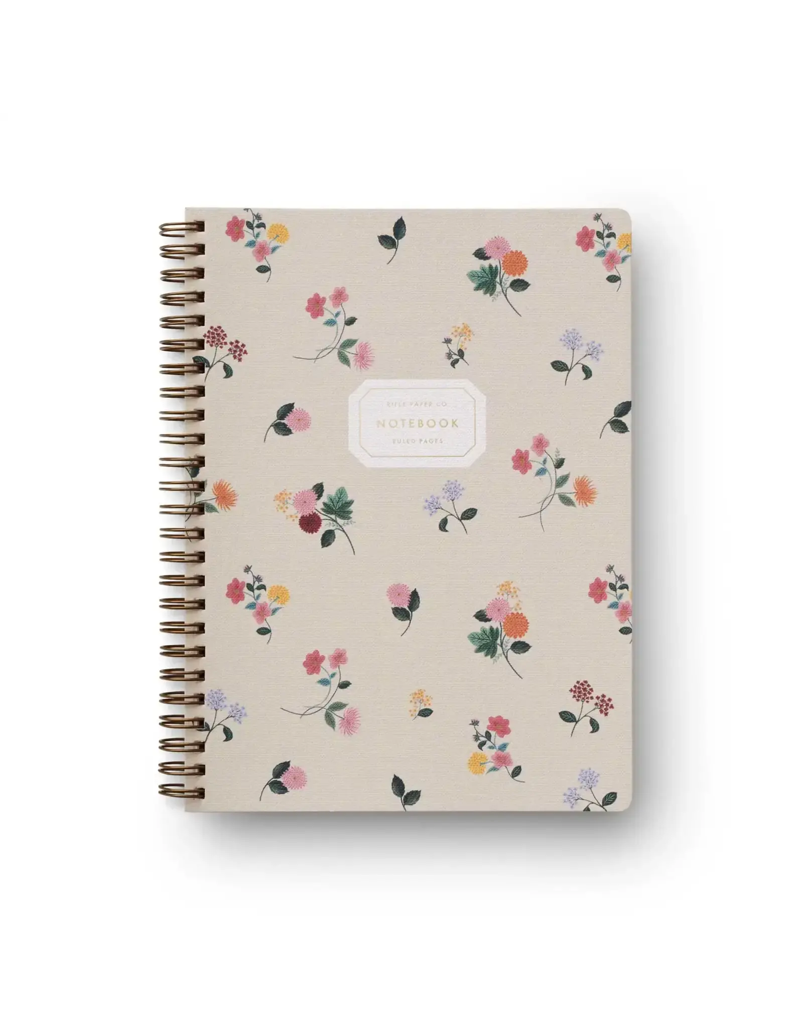 Rifle Paper Ditsy Dahlia Spiral Notebook