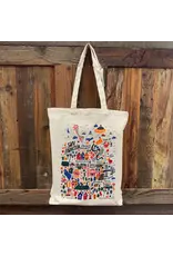 Local Notion San Francisco Cartoon Map Tote