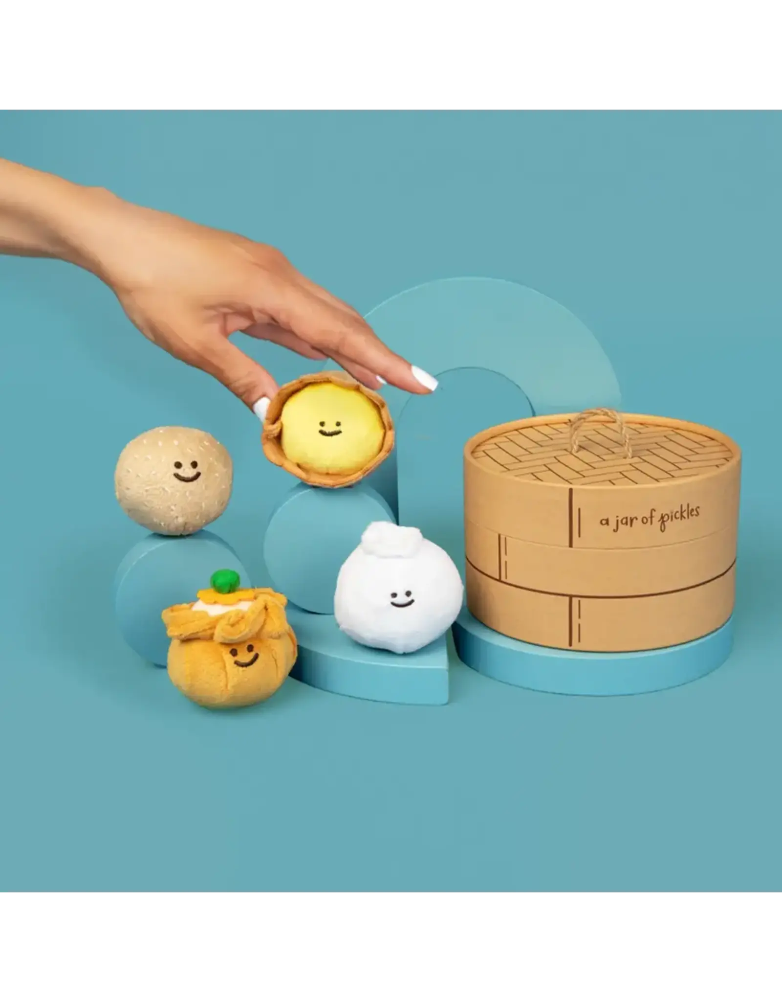 A Jar Of Pickles Mini Dim Sum Plushie Set