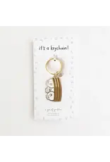 A Jar Of Pickles Bao Dumpling Basket Keychain