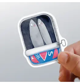 E. Frances Sardines Sticker