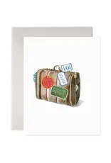 E. Frances Bon Voyage Suitcase Card