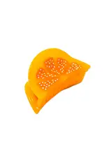 Jenny Lemons Mini Orange Slice Hair Claw
