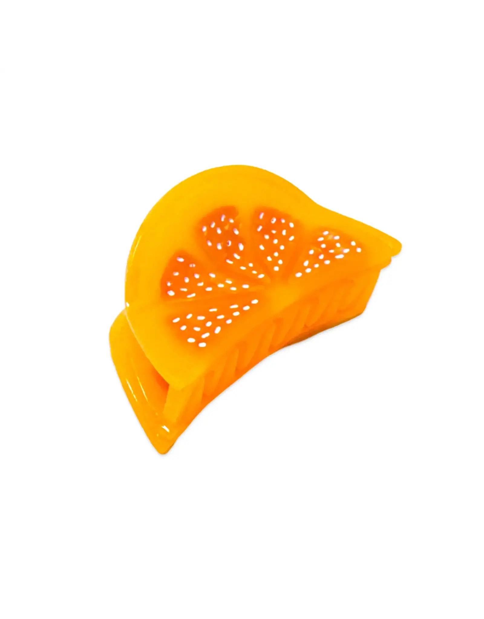 Jenny Lemons Mini Orange Slice Hair Claw