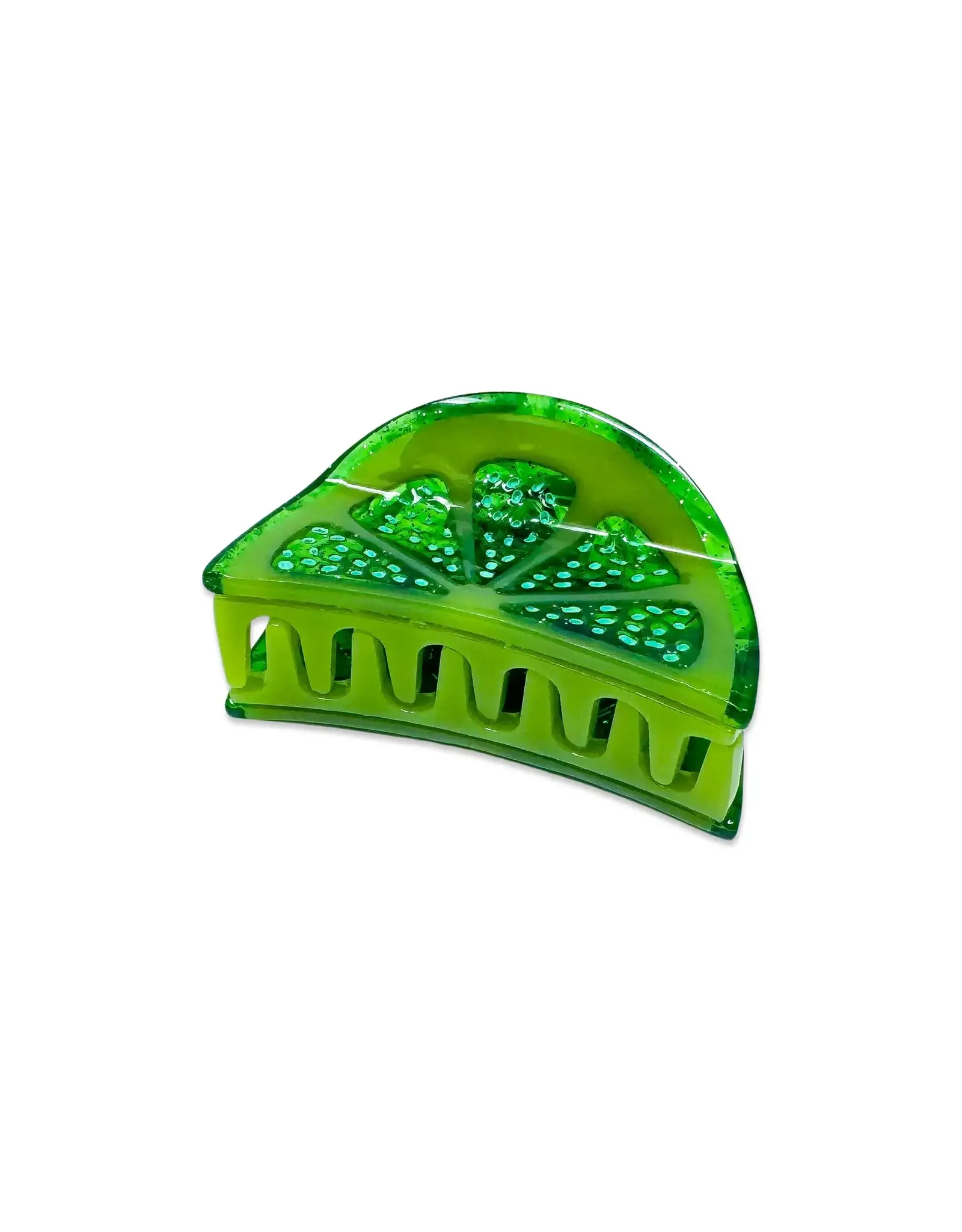 Jenny Lemons Mini Lime Slice Hair Claw