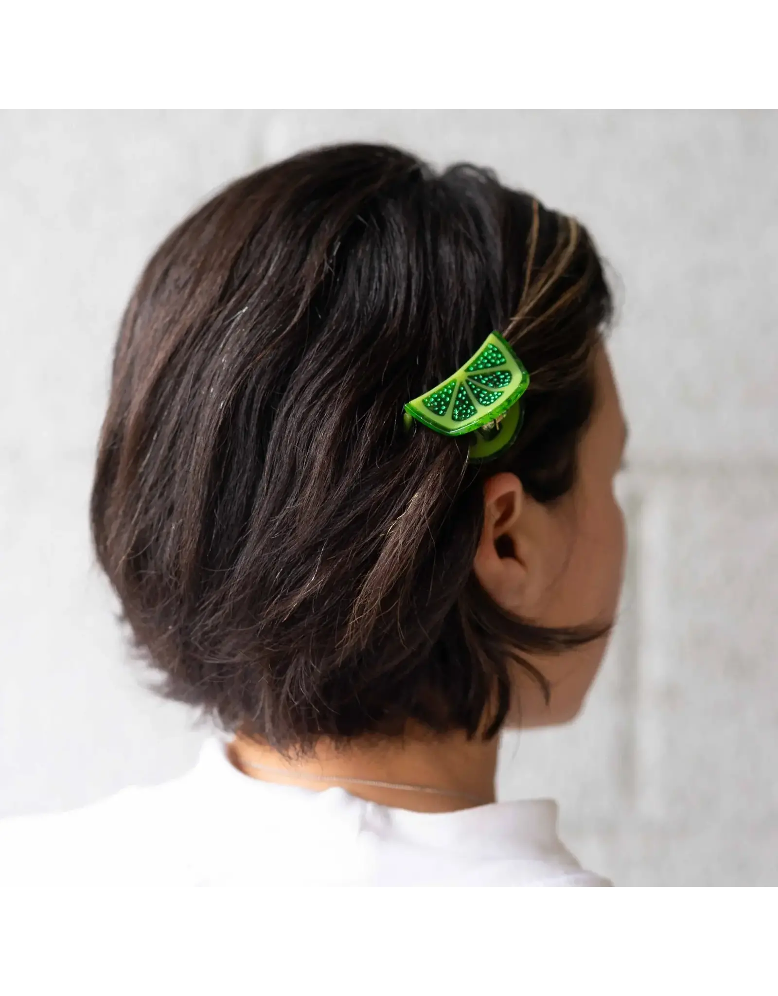 Jenny Lemons Mini Lime Slice Hair Claw