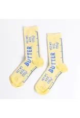 Womens Crew Socks - Butter