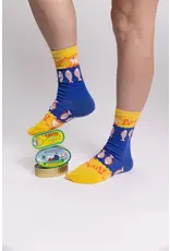 Women's Crew Socks - Anchovies