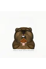 Dear Hancock Beaver Birthday Card