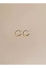 Nat + Noor Ray Hoops In Dandelion