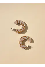 Nat + Noor Ray Hoops In Dandelion