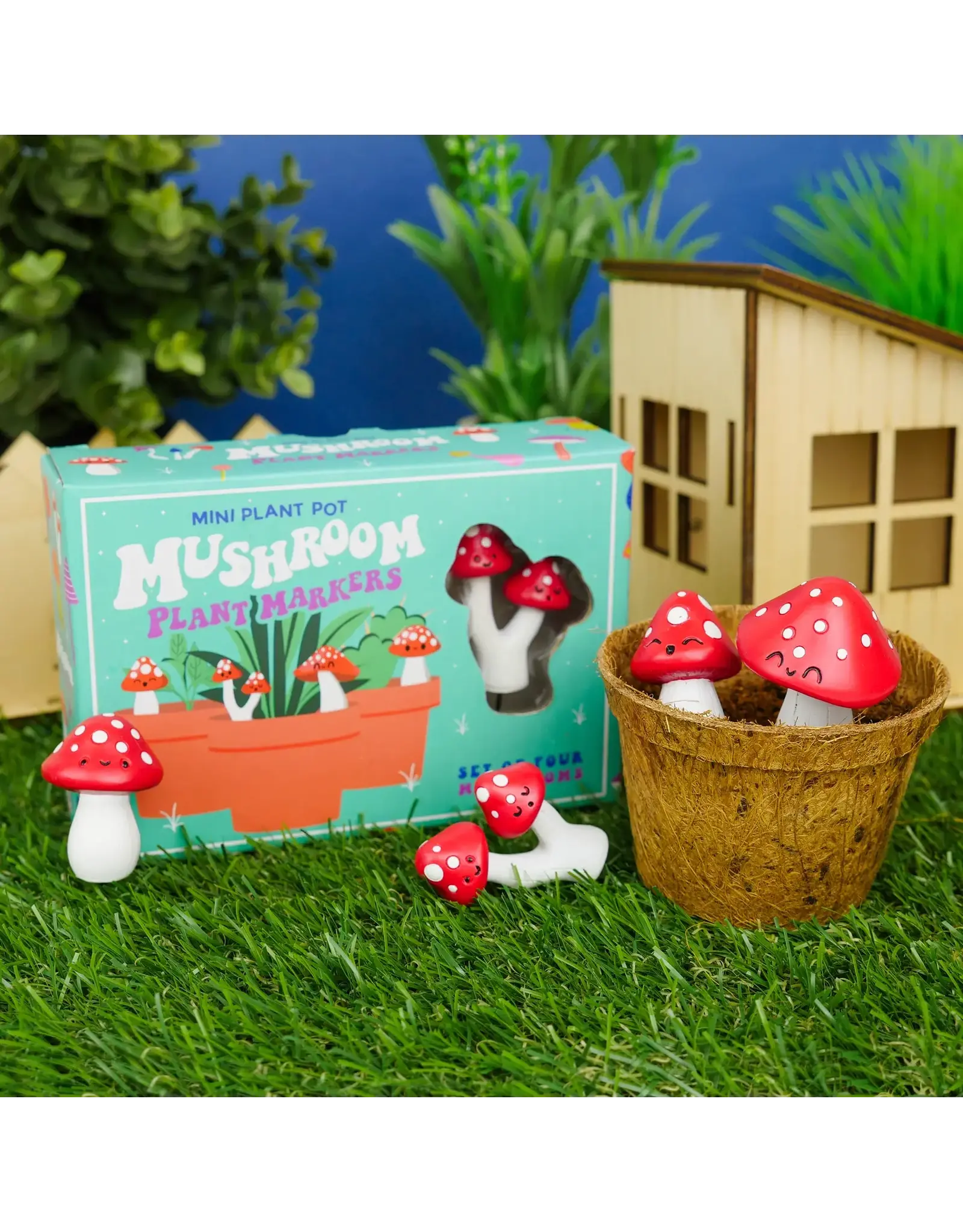 Gift Republic Mushroom Plant Markers