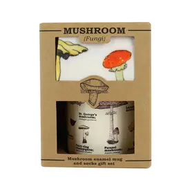 Gift Republic Mushroom - Mug + Socks