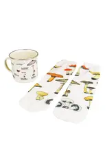 Gift Republic Mushroom - Mug + Socks