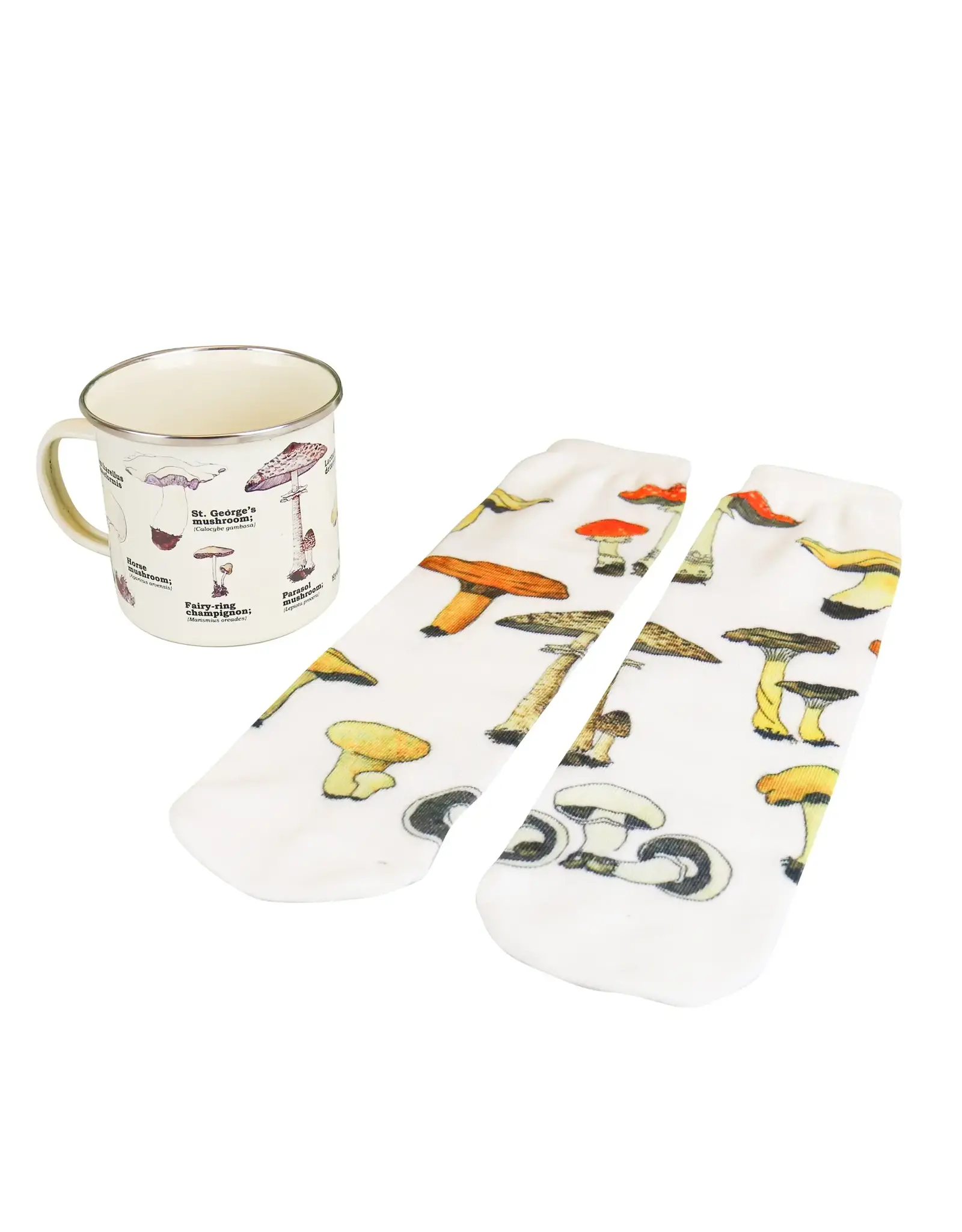 Gift Republic Mushroom - Mug + Socks