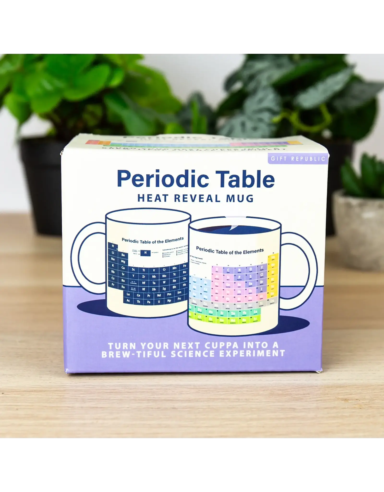 Gift Republic Heart Reveal Periodic Table Mug