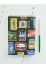 Tinned Fish Spiral Jotter Notepad