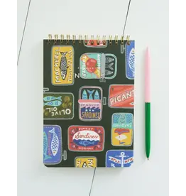 Tinned Fish Spiral Jotter Notepad