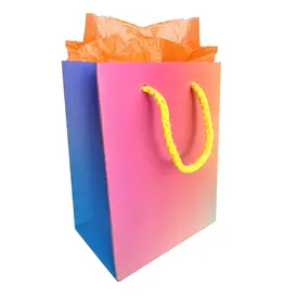 Colorful Gradient Small Gift Bag