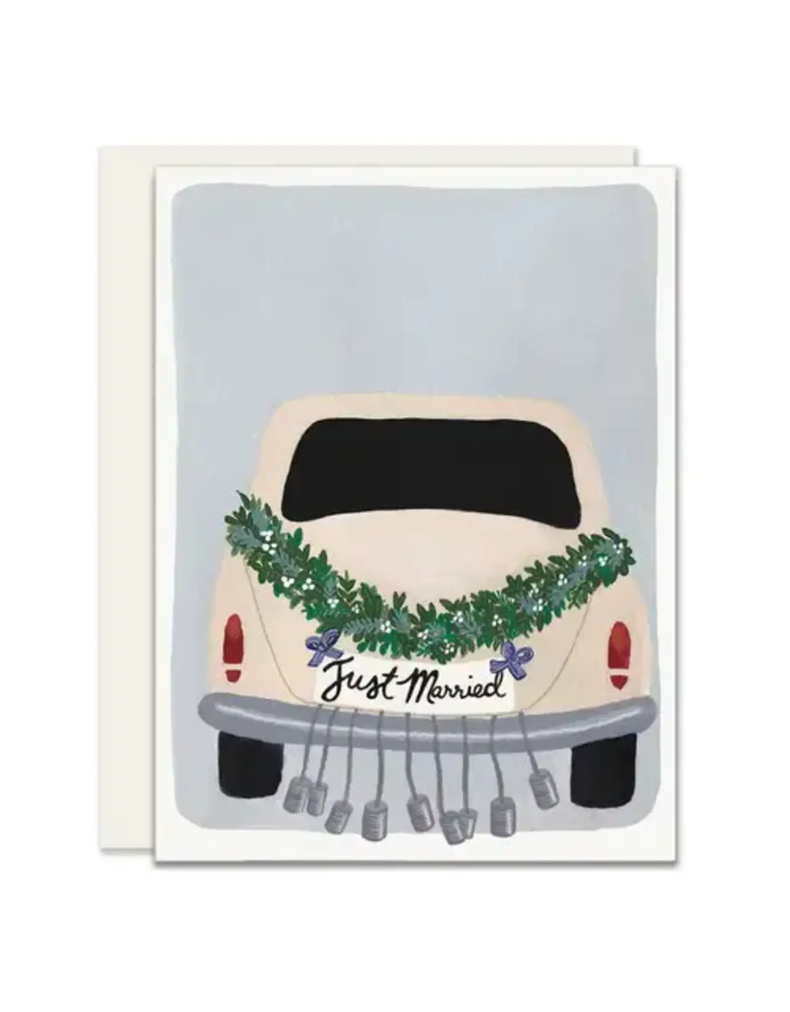 Slightly Stationery Getaway Car Card