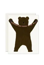 Slightly Stationery Bear Hugs Card
