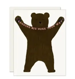 Slightly Stationery Bear Hugs Card
