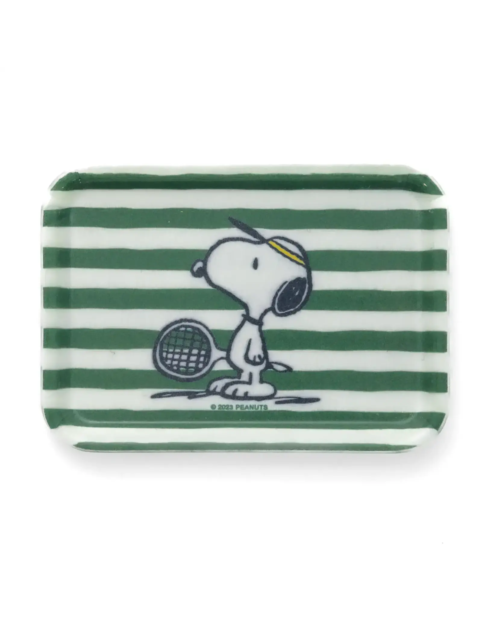 Three Potato Four 3P4 X Peanuts® - Snoopy Tennis Vintage-Style Tray