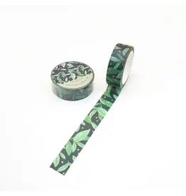 Occasionalish Midnight Leaves Washi Tape