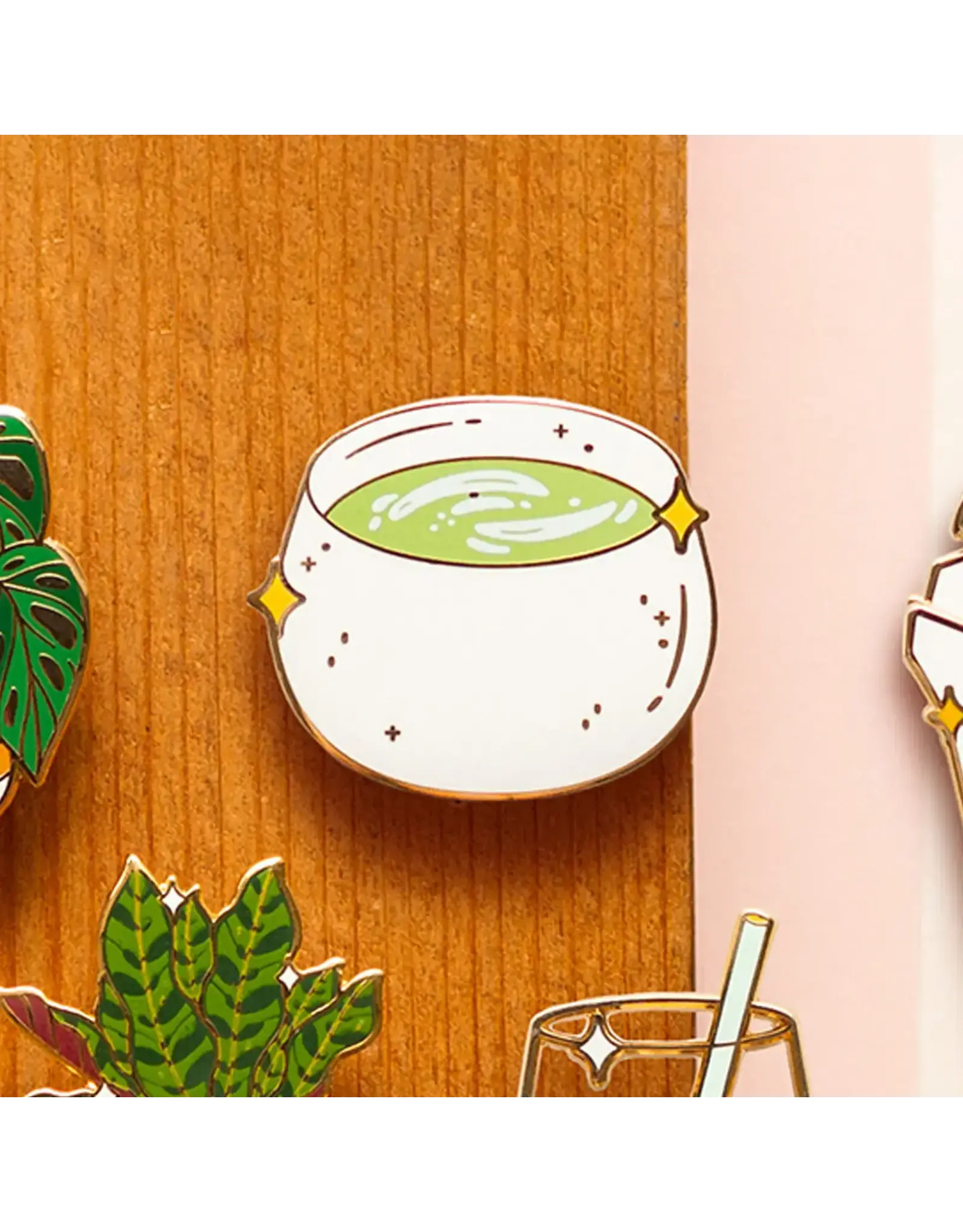Occasionalish Matcha Latte Pin